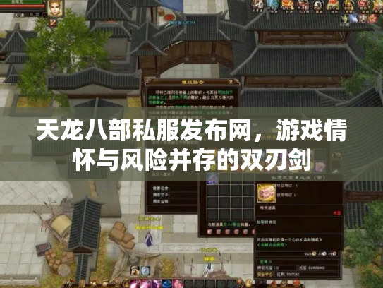 天龙八部私服发布网，游戏情怀与风险并存的双刃剑