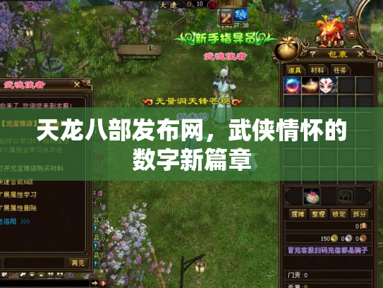 天龙八部发布网，武侠情怀的数字新篇章