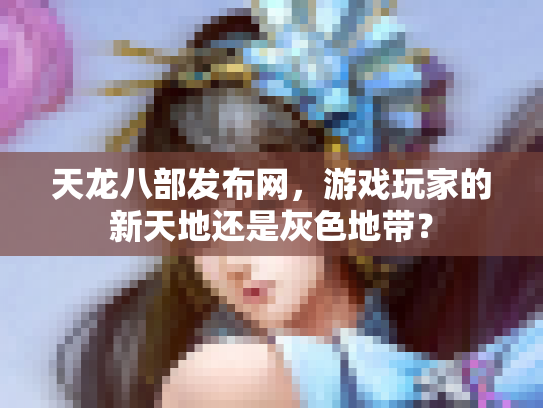 天龙八部发布网，游戏玩家的新天地还是灰色地带？