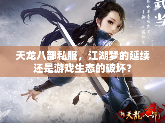 天龙八部私服，江湖梦的延续还是游戏生态的破坏？