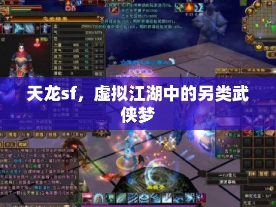 天龙sf，虚拟江湖中的另类武侠梦