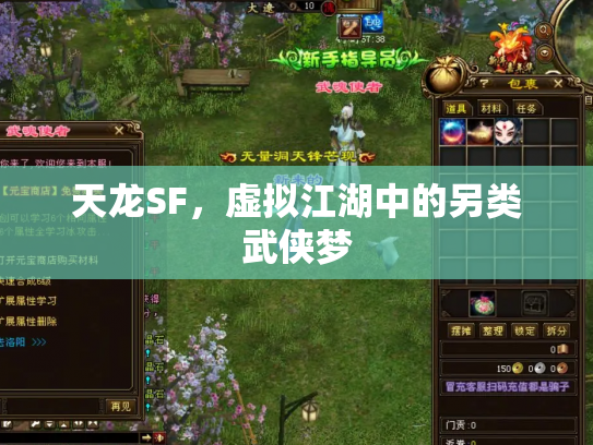 天龙SF，虚拟江湖中的另类武侠梦