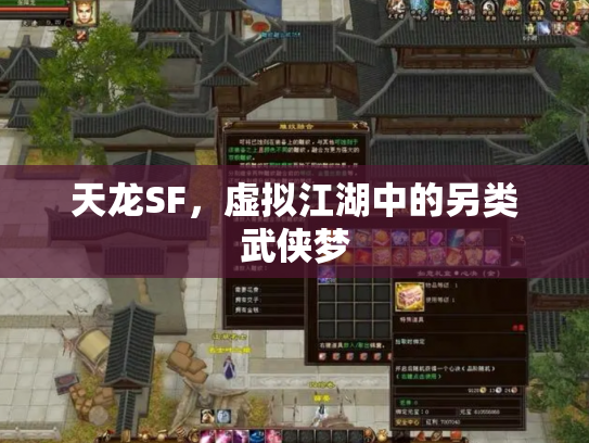 天龙SF，虚拟江湖中的另类武侠梦