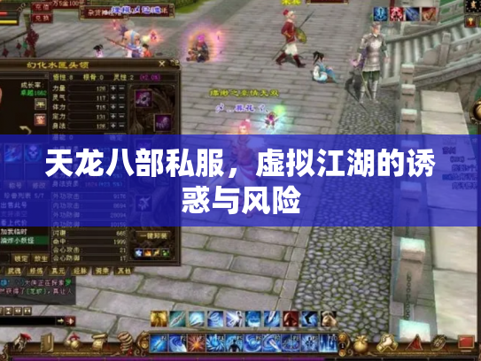 天龙八部私服，虚拟江湖的诱惑与风险