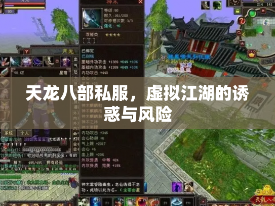 天龙八部私服，虚拟江湖的诱惑与风险