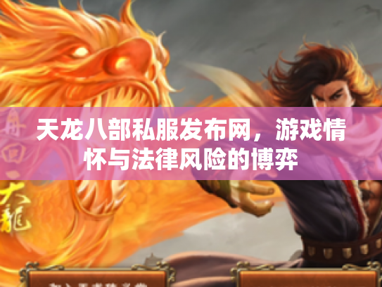 天龙八部私服发布网，游戏情怀与法律风险的博弈