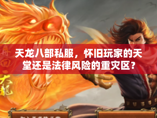 天龙八部私服，怀旧玩家的天堂还是法律风险的重灾区？