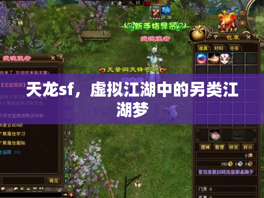 天龙sf，虚拟江湖中的另类江湖梦