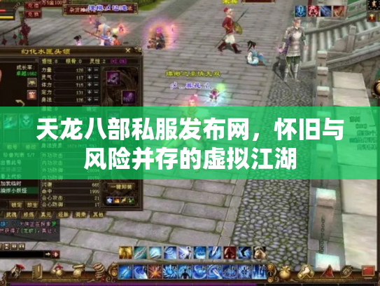 天龙八部私服发布网，怀旧与风险并存的虚拟江湖