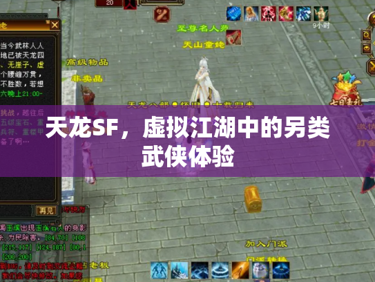 天龙SF，虚拟江湖中的另类武侠体验
