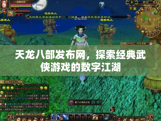 天龙八部发布网，探索经典武侠游戏的数字江湖