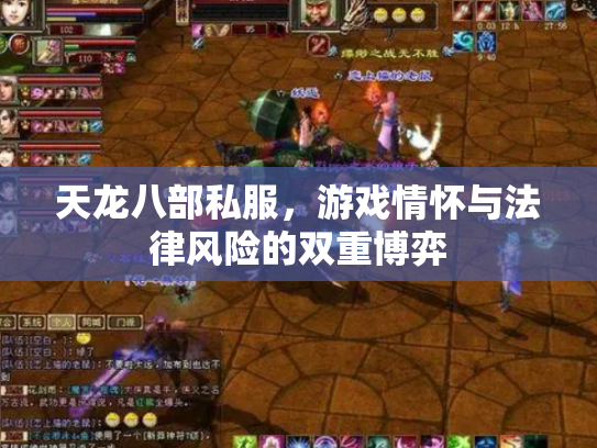 天龙八部私服，游戏情怀与法律风险的双重博弈