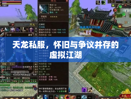 天龙私服，怀旧与争议并存的虚拟江湖