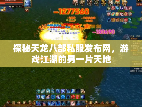 探秘天龙八部私服发布网，游戏江湖的另一片天地