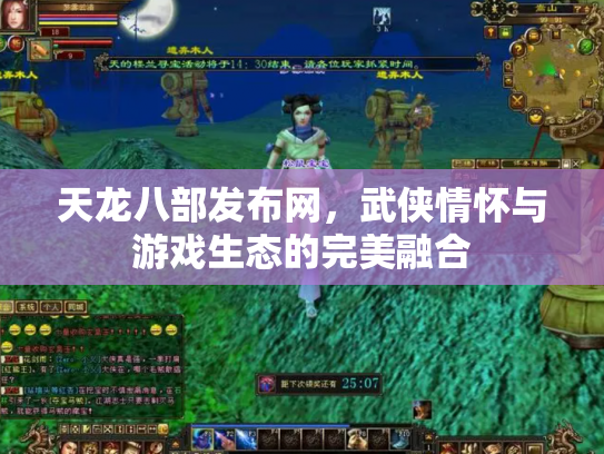 天龙八部发布网，武侠情怀与游戏生态的完美融合
