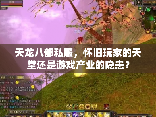 天龙八部私服，怀旧玩家的天堂还是游戏产业的隐患？