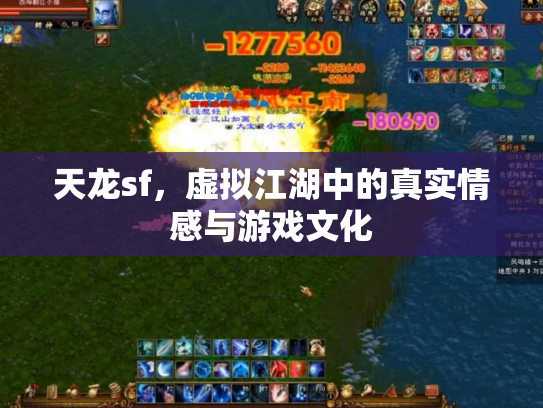 天龙sf，虚拟江湖中的真实情感与游戏文化