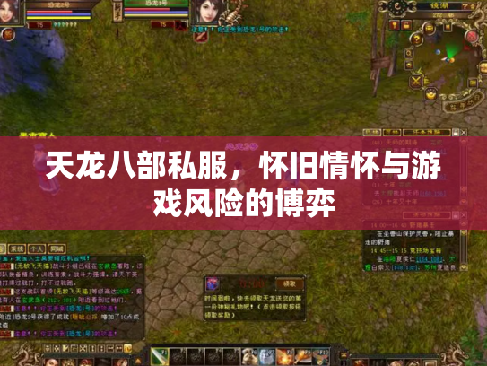天龙八部私服，怀旧情怀与游戏风险的博弈