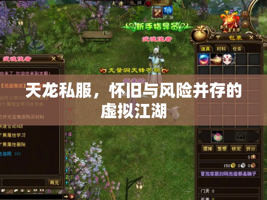 天龙私服，怀旧与风险并存的虚拟江湖