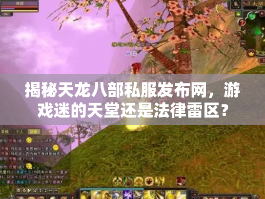 揭秘天龙八部私服发布网，游戏迷的天堂还是法律雷区？