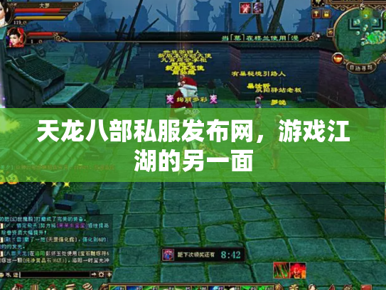 天龙八部私服发布网，游戏江湖的另一面