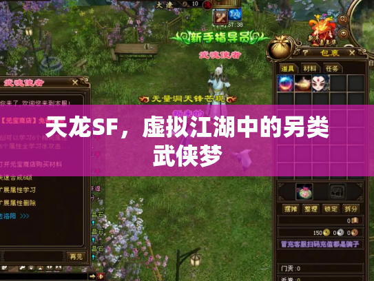 天龙SF，虚拟江湖中的另类武侠梦