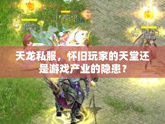 天龙私服，怀旧玩家的天堂还是游戏产业的隐患？