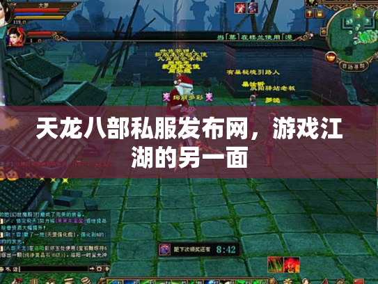 天龙八部私服发布网，游戏江湖的另一面