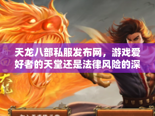 天龙八部私服发布网，游戏爱好者的天堂还是法律风险的深渊？