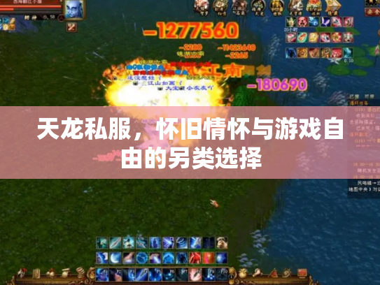 天龙私服，怀旧情怀与游戏自由的另类选择