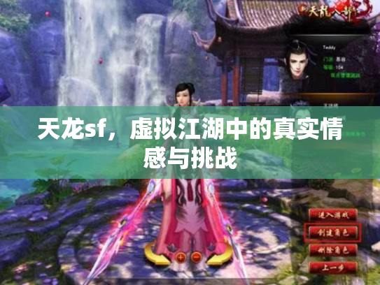 天龙sf，虚拟江湖中的真实情感与挑战