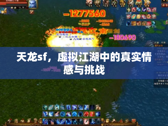 天龙sf，虚拟江湖中的真实情感与挑战