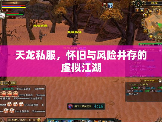 天龙私服，怀旧与风险并存的虚拟江湖