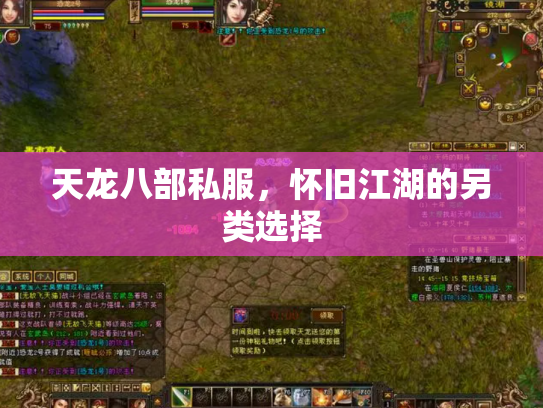 天龙八部私服，怀旧江湖的另类选择