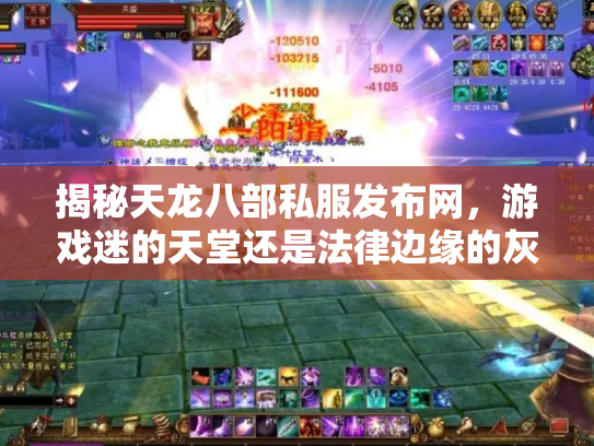 揭秘天龙八部私服发布网，游戏迷的天堂还是法律边缘的灰色地带？