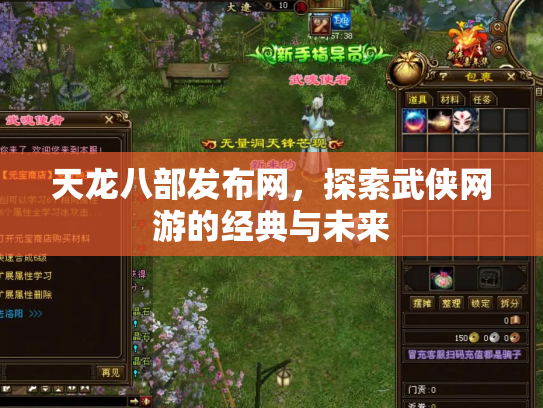 天龙八部发布网，探索武侠网游的经典与未来