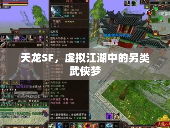天龙SF，虚拟江湖中的另类武侠梦