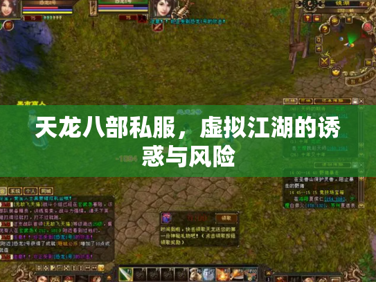 天龙八部私服，虚拟江湖的诱惑与风险