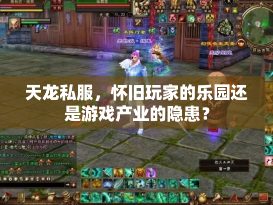 天龙私服，怀旧玩家的乐园还是游戏产业的隐患？