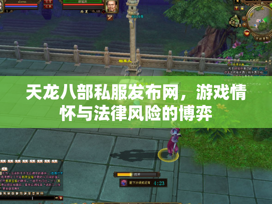 天龙八部私服发布网，游戏情怀与法律风险的博弈