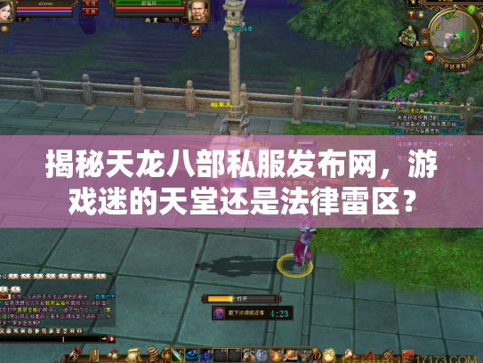 揭秘天龙八部私服发布网，游戏迷的天堂还是法律雷区？