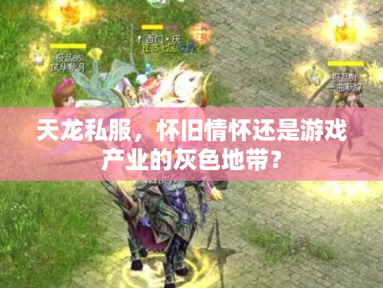 天龙私服，怀旧情怀还是游戏产业的灰色地带？