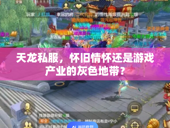 天龙私服，怀旧情怀还是游戏产业的灰色地带？