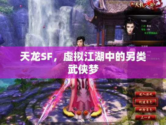 天龙SF，虚拟江湖中的另类武侠梦