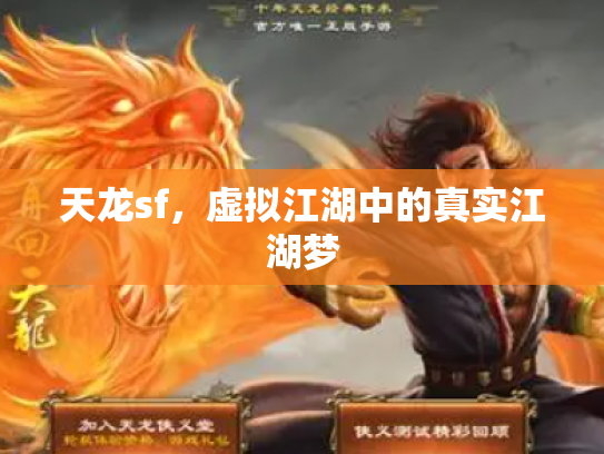 天龙sf，虚拟江湖中的真实江湖梦
