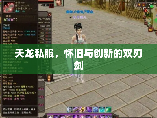 天龙私服，怀旧与创新的双刃剑