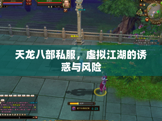 天龙八部私服，虚拟江湖的诱惑与风险
