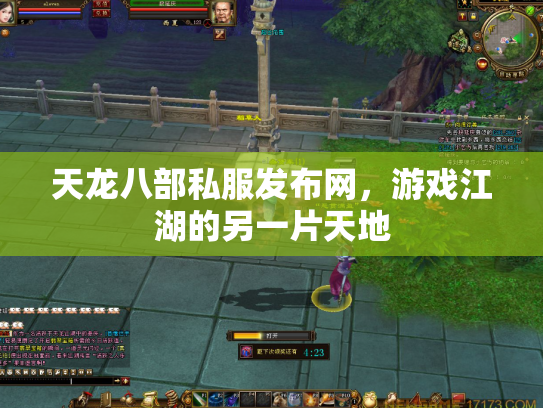 天龙八部私服发布网，游戏江湖的另一片天地