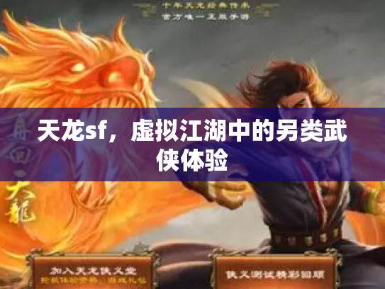 天龙sf，虚拟江湖中的另类武侠体验