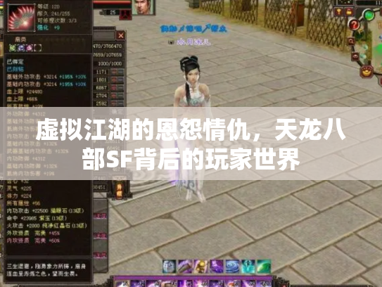 虚拟江湖的恩怨情仇，天龙八部SF背后的玩家世界